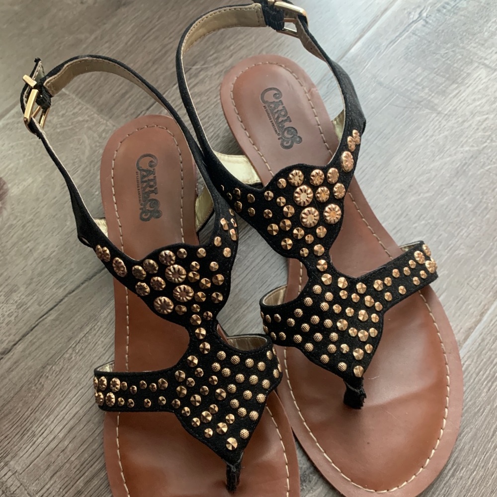Bohemian studded sandals - Picture 3 of 7